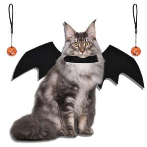 Pet Bat Wings Halloween Costumes for Dogs & Cats
