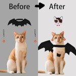 Pet Bat Wings Halloween Costumes for Dogs & Cats