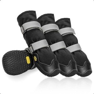 OHCOZZY Waterproof Anti-Slip Dog Boots - 4 Pack