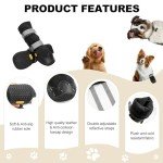 OHCOZZY Waterproof Anti-Slip Dog Boots - 4 Pack