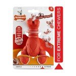 Nylabone Tough Lobster Chew Toy for Extreme Chewers