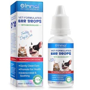 Ear Infection Drops for Dogs and Cats - 60ml