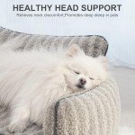 Orthopedic Dog Sofa Bed for Small Medium Dogs