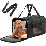 Petsfit Soft-Sided Dog and Cat Travel Carrier