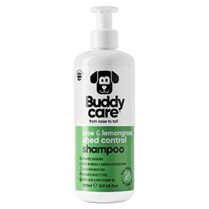 Buddycare Shed Control Dog Shampoo - Aloe & Lemongrass