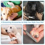 VSSHE Low Noise Rechargeable Dog Grooming Clippers