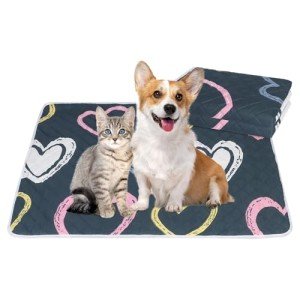 2 Pack Washable Puppy Training Pads 90x70cm