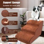 Cozy Foam Dog Steps for Easy Bed Access