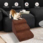 Cozy Foam Dog Steps for Easy Bed Access