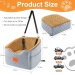 Memory Foam Booster Car Seat for Small Dogs