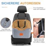 Memory Foam Booster Car Seat for Small Dogs