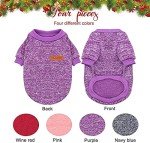 Cozy Knit Sweater Set for Small Dogs