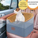 Memory Foam Booster Car Seat for Small Dogs