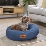 Donut Dog Bed - Anti-Anxiety & Washable Comfort