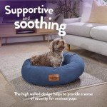 Donut Dog Bed - Anti-Anxiety & Washable Comfort