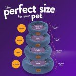 Donut Dog Bed - Anti-Anxiety & Washable Comfort