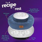 Donut Dog Bed - Anti-Anxiety & Washable Comfort