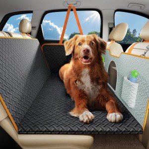 Back Seat Extender Dog Cover for SUVs & Sedans