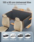 Back Seat Extender Dog Cover for SUVs & Sedans