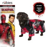Deadpool Dog Costume - Size Large
