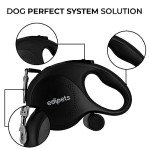 Edipets Retractable Dog Lead - 8 Metres Black