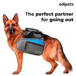 Edipets Retractable Dog Lead - 8 Metres Black