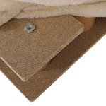Beige Pet Stairs - Plush, Washable & Joint-Friendly