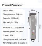 YooGoal Rechargeable Dog Clippers with 6 Guide Combs