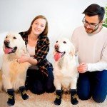 Anti-Slip Dog Socks with Adjustable Strap - Medium