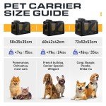 PetProved Collapsible Dog and Cat Travel Carrier