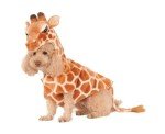 Giraffe Dog Hoodie Costume for Halloween - Small