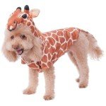 Giraffe Dog Hoodie Costume for Halloween - Small