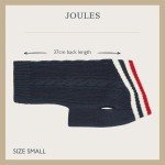 Navy Knit Winter Sweater for Small Dogs