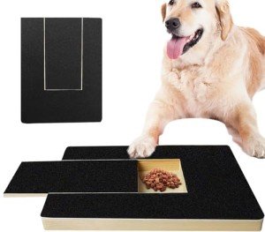 Multifunctional Dog Scratch Pad with Treat Box