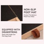 Multifunctional Dog Scratch Pad with Treat Box