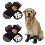 Dog Paw Protectors - 2 Pairs for Injury Relief