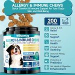 200 Allergy Relief Treats for Dogs - Chicken Flavor