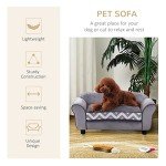 Cozy Dog Sofa Bed for Small Pets - Grey