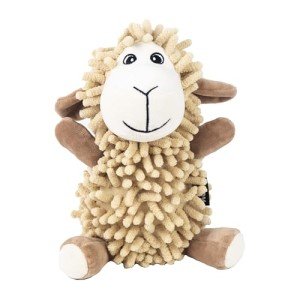 Webbox Shelby Sheep Plush Squeaky Dog Toy