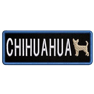 Chihuahua Embroidered Iron-On Patch for Pets