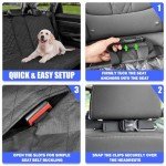 Yonktoo Waterproof Dog Car Seat Cover - Black
