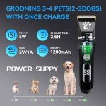 Cordless Dog Clippers and Grooming Kit