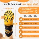 Reflective Anti-Slip Dog Socks for Injured Paws