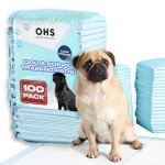 100 Pack Leakproof Puppy Training Pads - 60x60 cm