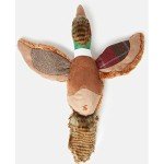 Interactive Squeaky Plush Pheasant Dog Toy