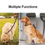 Adjustable Dog Car Seat Belt and Harness