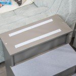 PawHut Wooden Pet Steps for Dogs and Cats