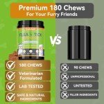 CeliAeh Flea & Tick Chews for Dogs - 180 Count