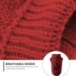 Norhogo Cozy Red Dog Sweater Jumper (XL)