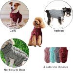 Norhogo Cozy Red Dog Sweater Jumper (XL)